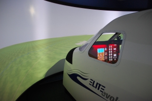 Simulator Cockpit Außenansicht